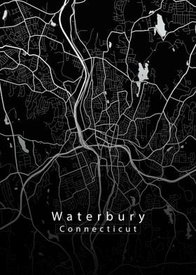 Waterbury Connecticut Map