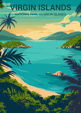 Virgin Islands National Park Poster