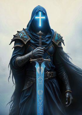 Blue Cross Knight