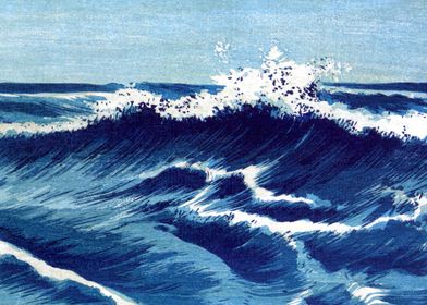 Ocean Waves by Konen Uehara