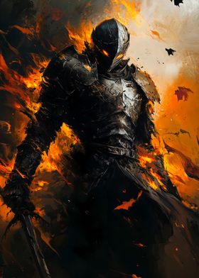 Fiery Knight