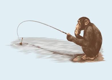 Monkey Fishing