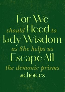 Choices Women Wisdom Art