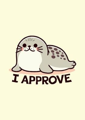 Cute Seal Approves