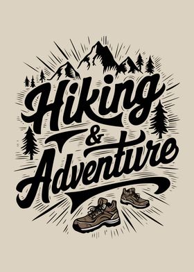 Hiking & Adventure Graphic