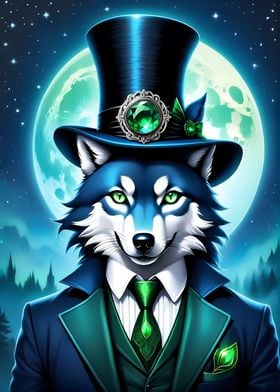 Wolf in Top Hat