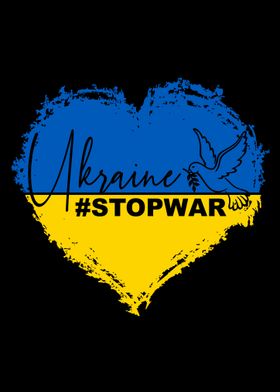 Ukraine Peace Heart