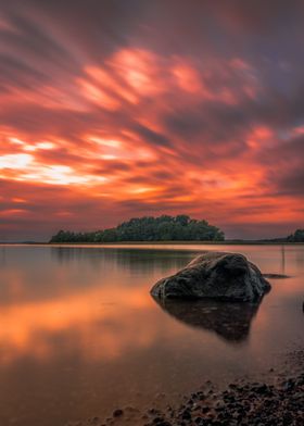 Naantali Lake Sunset