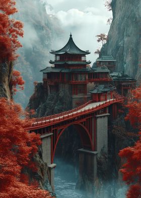 Red Bridge to Pagoda