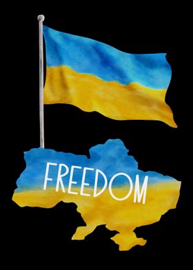 Ukraine Flag & Freedom