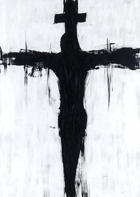 Black and White Crucifixion