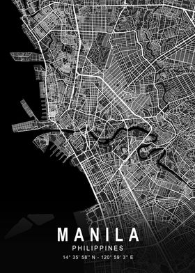 Manila Dark Map