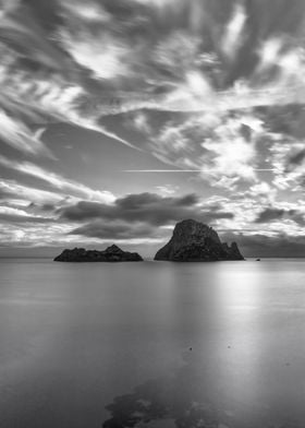 Es Vedra Ibiza Wall Art Landscape Print Scenic Coastal Decor