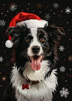 Border Collie Christmas