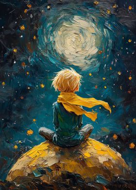 The Little Prince Painting