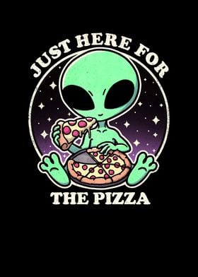 Alien Pizza Lover