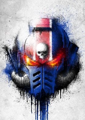 Warhammer 40,000 Graffiti Helmets-preview-3