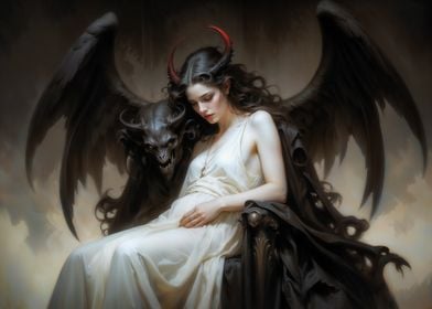 Queen Lilith, Demoness and Gargoyle