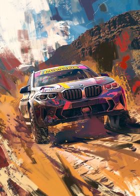 BMW Rally Car