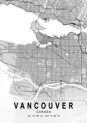 Vancouver Light Map