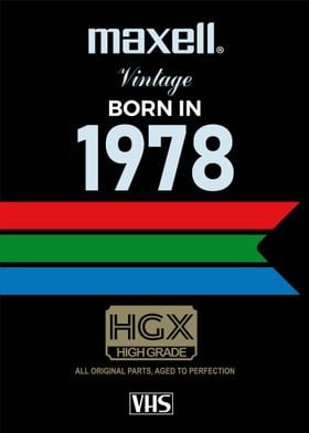 1976 Born year vintage