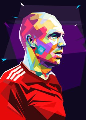 ArjenRobben Pop Art