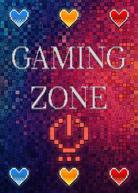 Gaming Zone Pixel Art