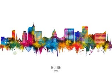 Boise Idaho Skyline