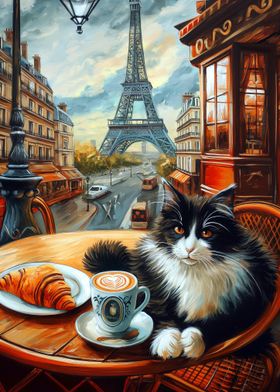 Parisian Cat Cafe