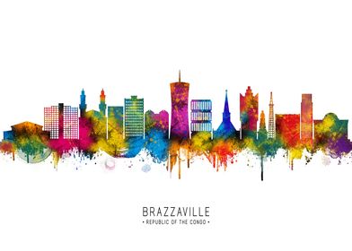 Brazzaville Congo skyline