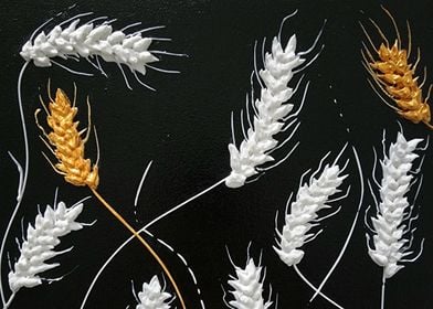 Wheat Field Painting