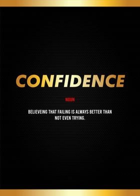 confidence