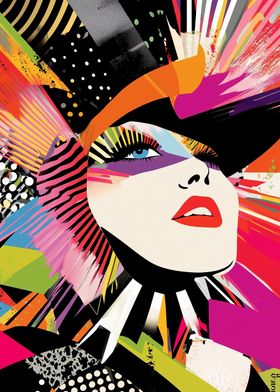 Pop Art Fashion Illustration