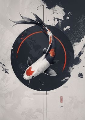 Koi Fish Japan aesthetic