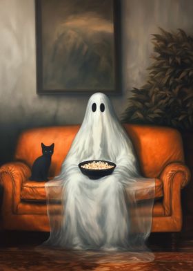 Ghostly Movie Night