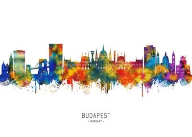 Budapest Hungary Skyline