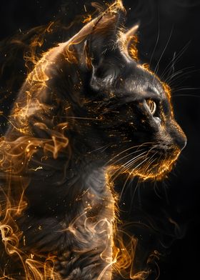 Cat Flames Photography