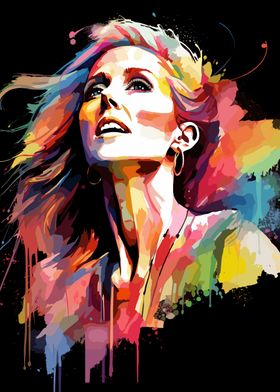 Celine Watercolor Painting