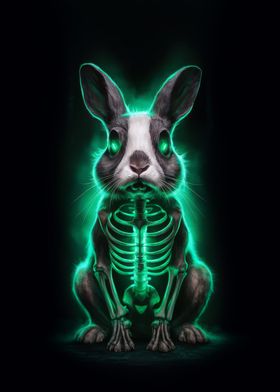 Glowing Skeleton Rabbit