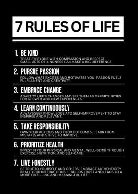 Rules Of Life