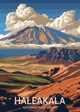 Haleakala National Park Poster