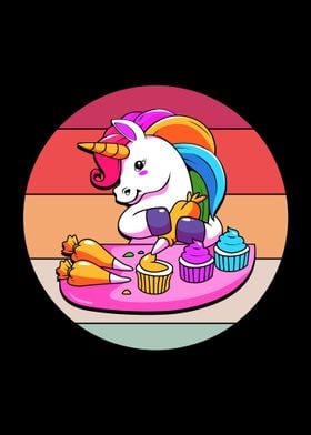 Cute Unicorn Baker