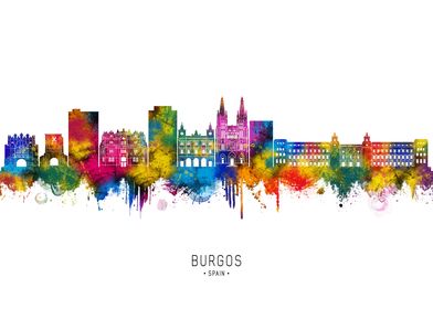 Burgos Spain Skyline