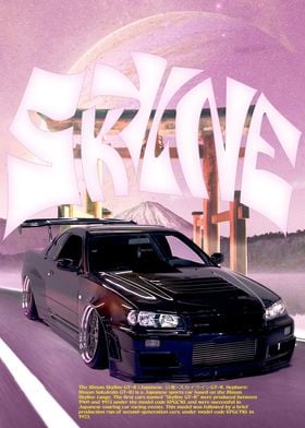 Nissan R34 GTR