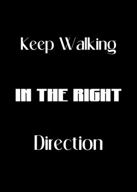 Keep Walking