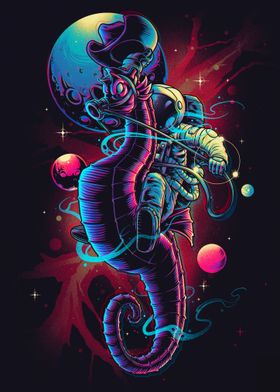 Space Seahorse Rider