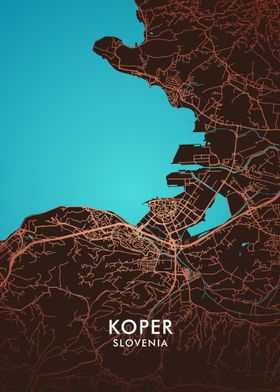 Koper City Map