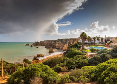 Lagos Town In Portugal