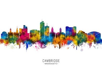 Cambridge USA Skyline