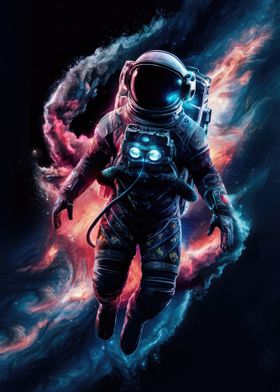 Astronaut In Space